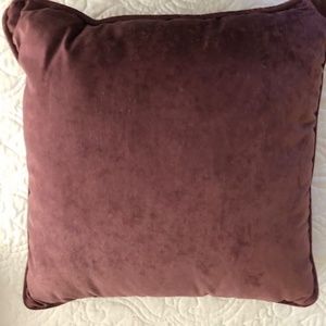 2 Newport Decorative Square Throw Pillows  -  19 1/2" x 19 1/2" - Purple